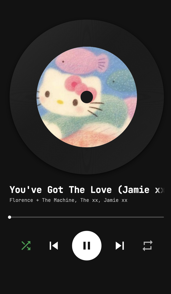 Spotify Player Animation animation template preview