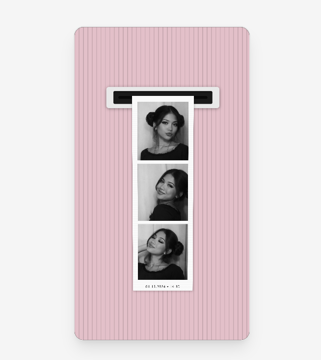 Photobooth animation animation template preview
