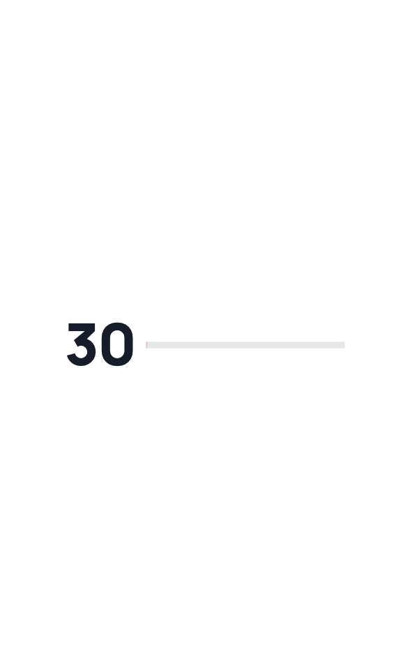 Apple style 30 sec counter preview